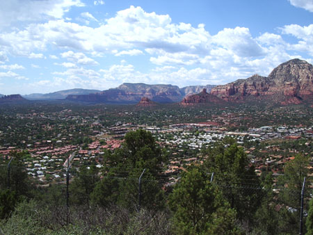 Vue depuis Sedona Airport Vue depuis Sedona Airport